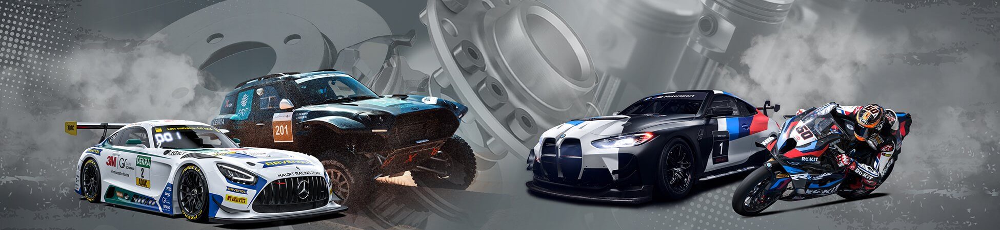 RAVENOLがサポートするモータースポーツ車両